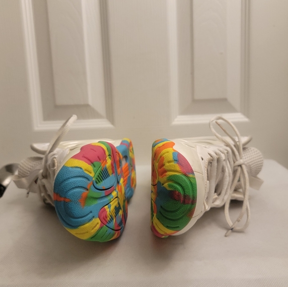 Nike Little Posite One GS 'Fruity Pebbles  Size 7 VNDS - Picture 9 of 16